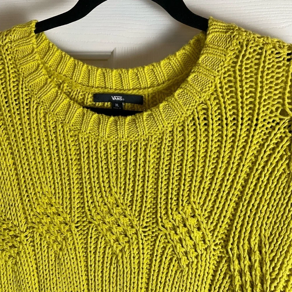 Vans Suzie Cable Crew Sweater Women’s Size X-Large